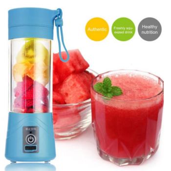 Portable USB Electric Rechargeable Fruit Juicer Smoothie Maker - Blender - Best Price in Pakistan - HitShop.pk